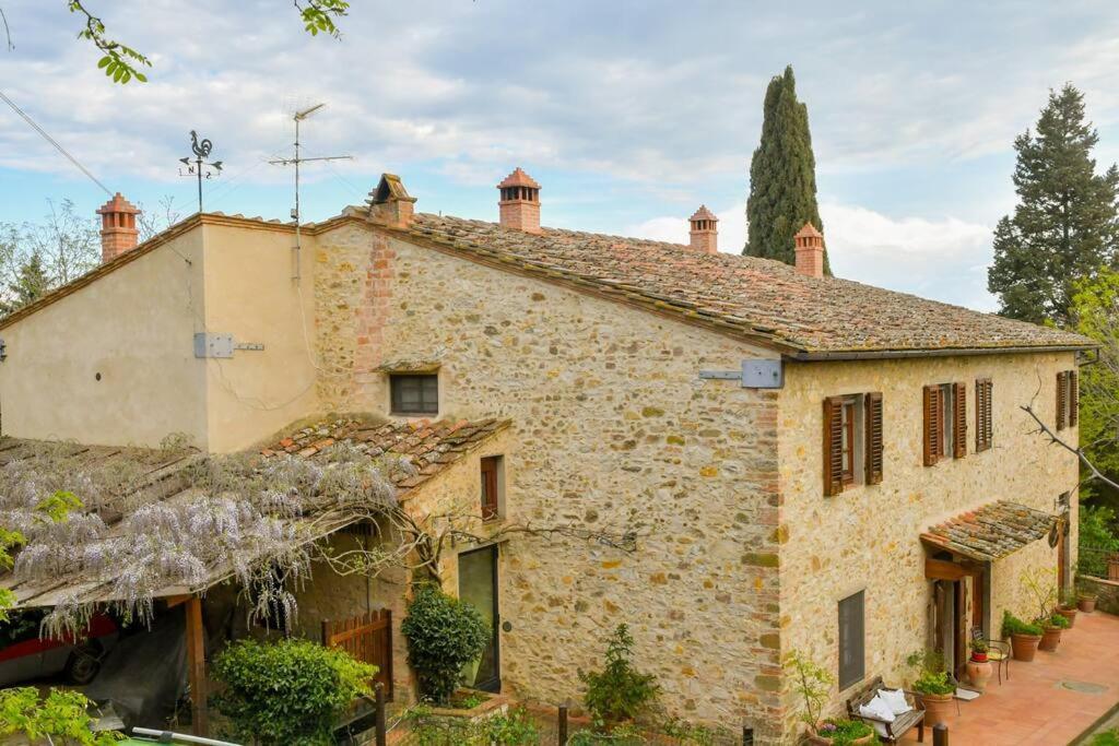 Appartamento Con Vista Panoramica In Chianti San Donnino  Ngoại thất bức ảnh